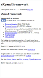 Mobile Screenshot of download.expandframework.com
